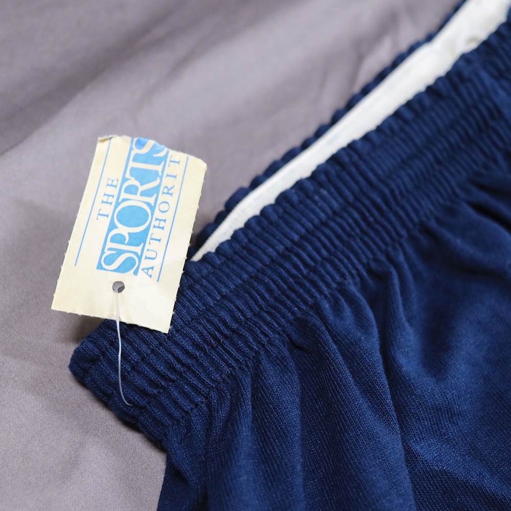Vintage Soffe Volley Shorts Mens XL Navy Blue 90s Made in USA Gym NWT Deadstock - Picture 8 of 11